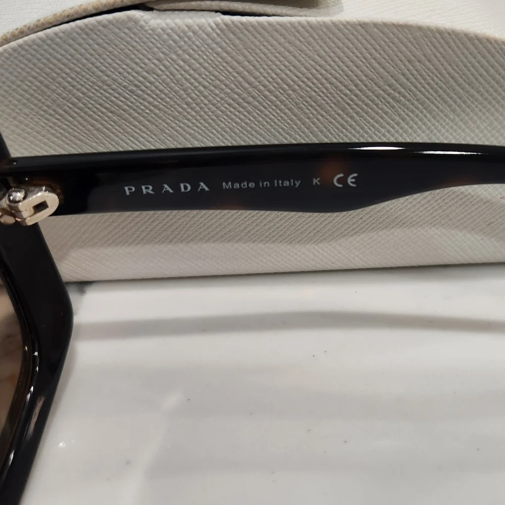 Prada Dark Brown Sunglasses with Case - Picture 6 of 16